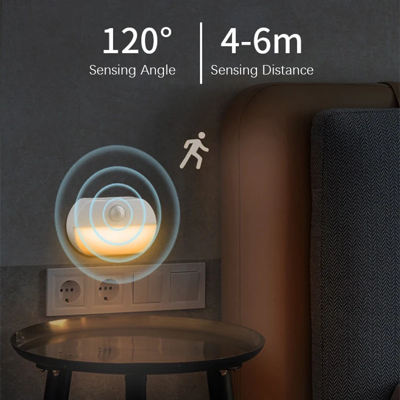 Luci notturne a LED con rileva - Baby Nursery Night Light recensione e prezzo