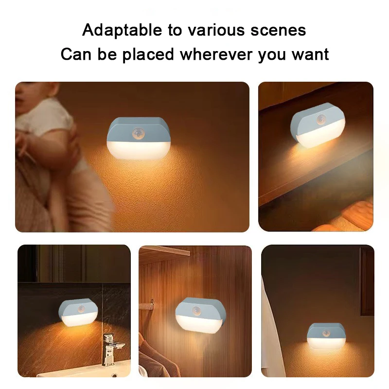 Luci notturne a LED con rileva - Baby Nursery Night Light recensione e prezzo