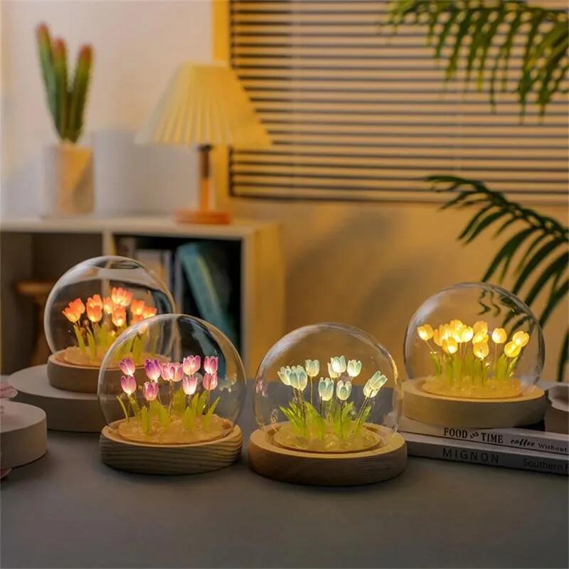 Fiore di tulipano artificiale  - Baby Nursery Night Light recensione e prezzo