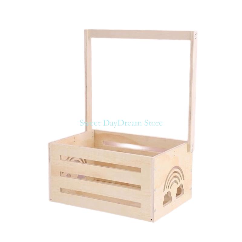 Y88C Wooden Baby Shower Gift B - Baby Nursery Basket recensione e prezzo